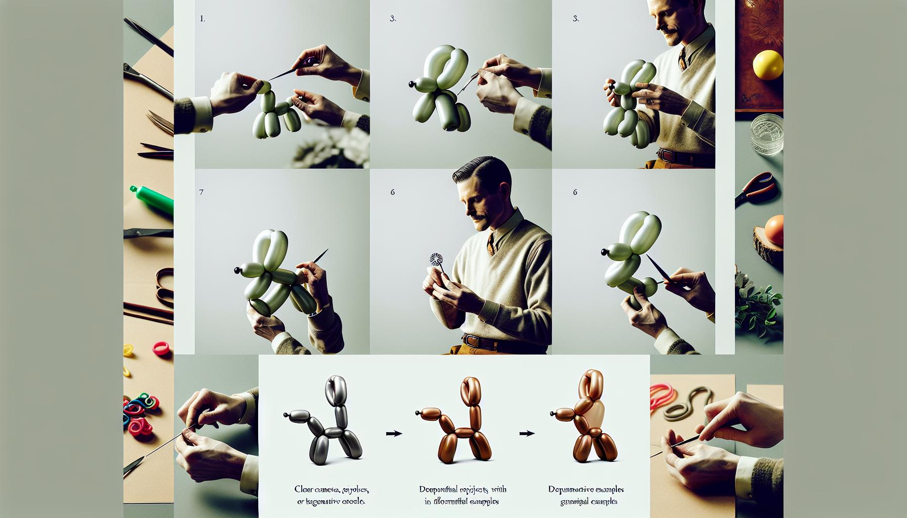 Step-by-Step Instructions for Twisting a Poodle Balloon