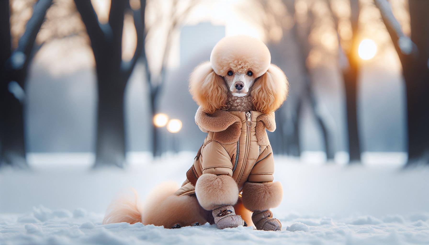 Tips for Keeping Your Poodle Warm in Winter