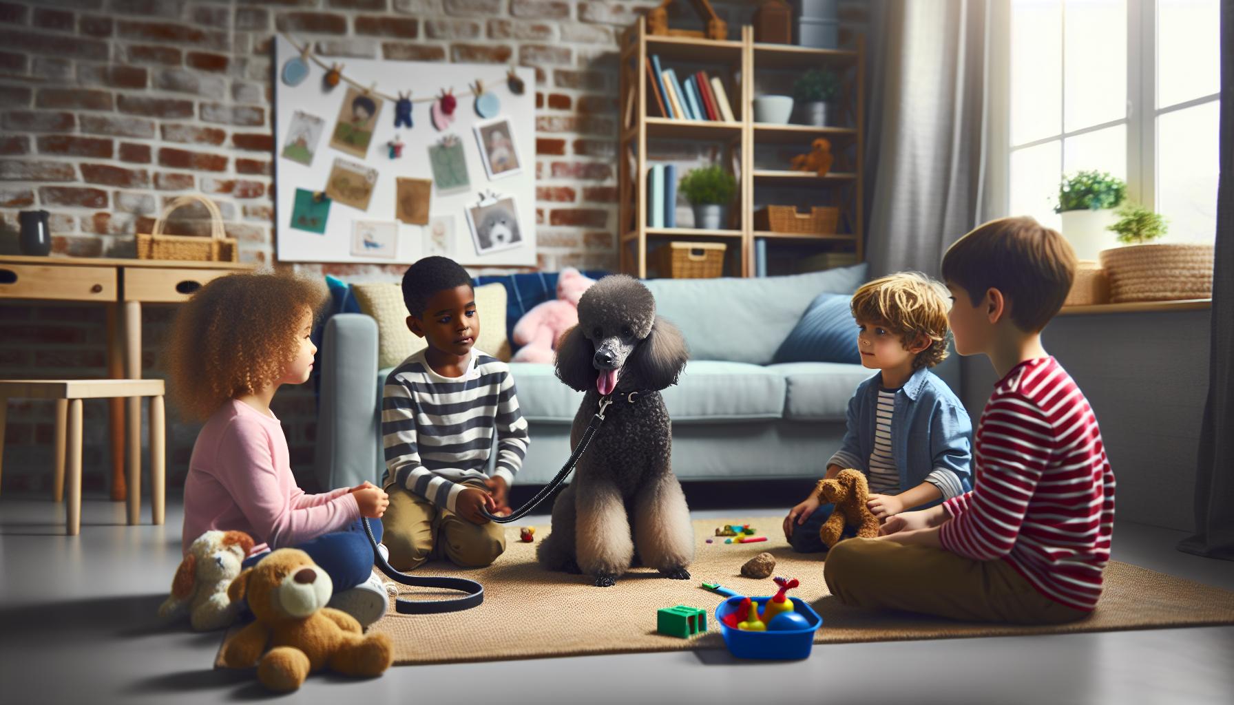 Training Your Poodle for Child Interaction