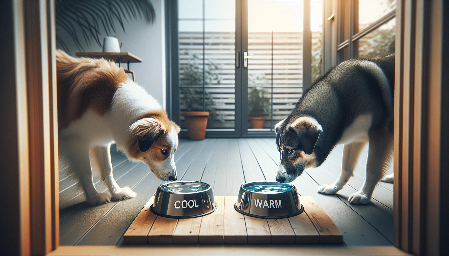 Understanding Dogs' Natural Preferences for Water Temperature