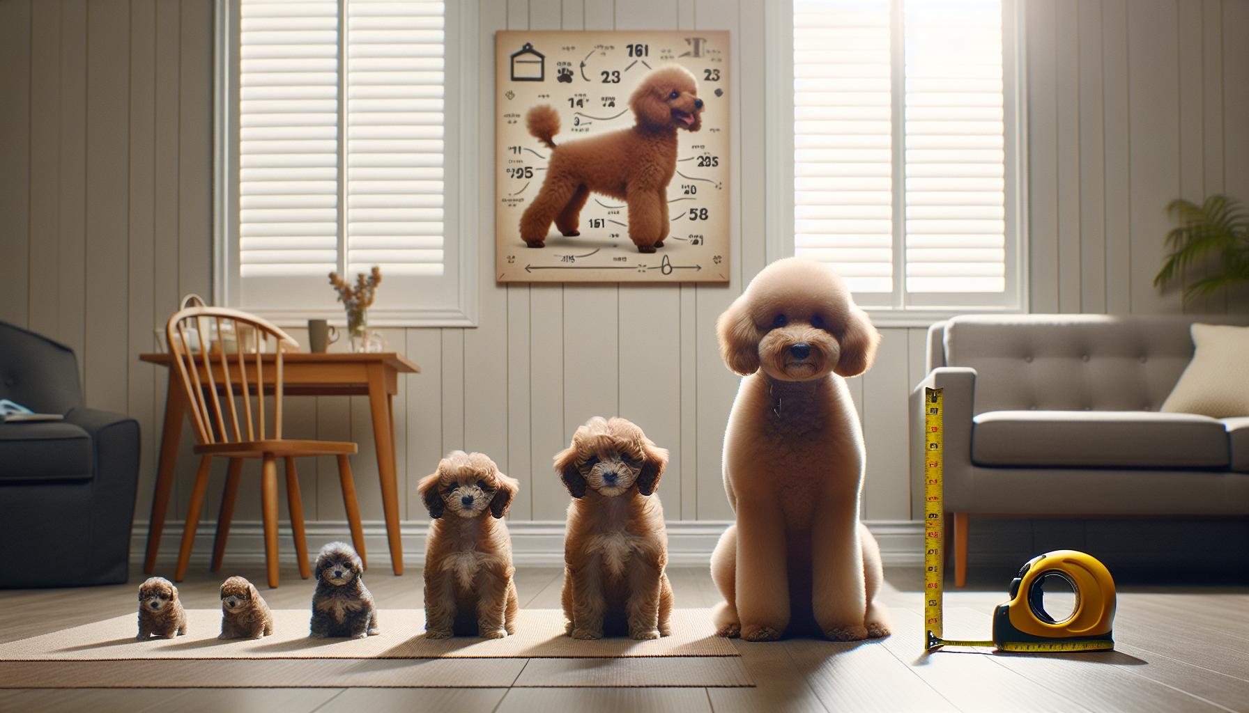 How Big Do Mini Poodles Get? Height & Weight Expectations 1 Understanding Mini Poodle Growth Patterns