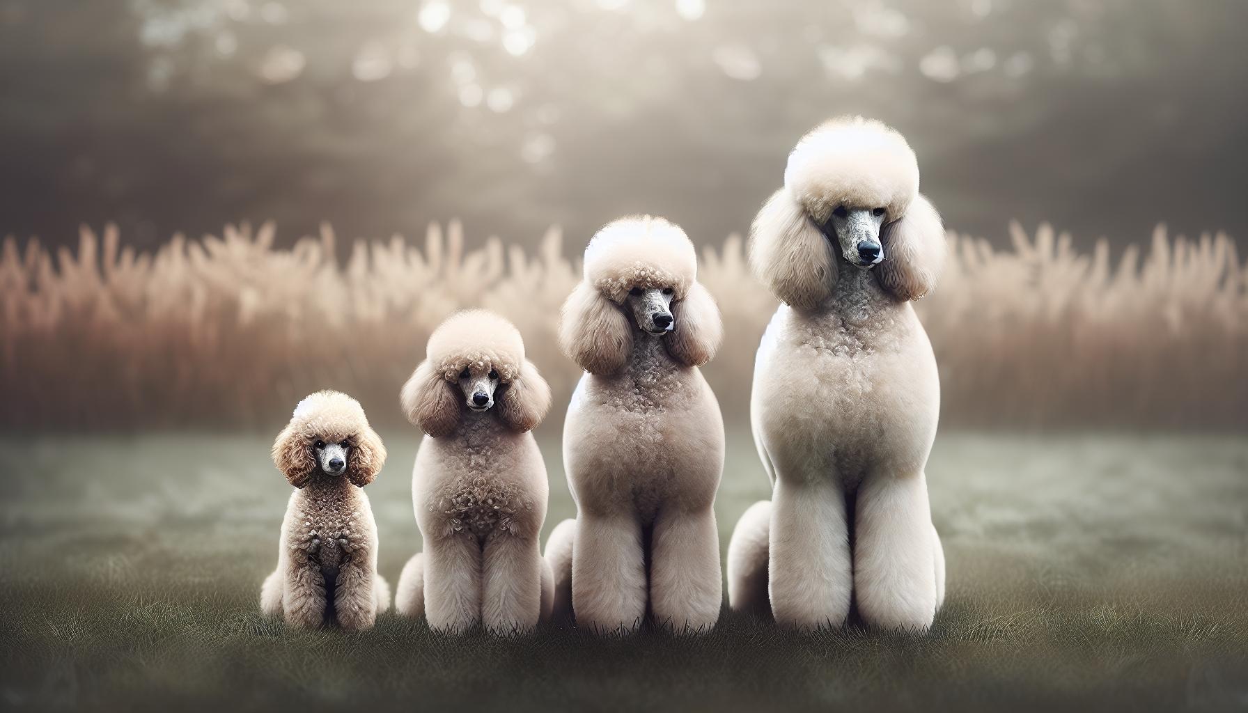 Understanding Standard Poodle Sizes: An Overview