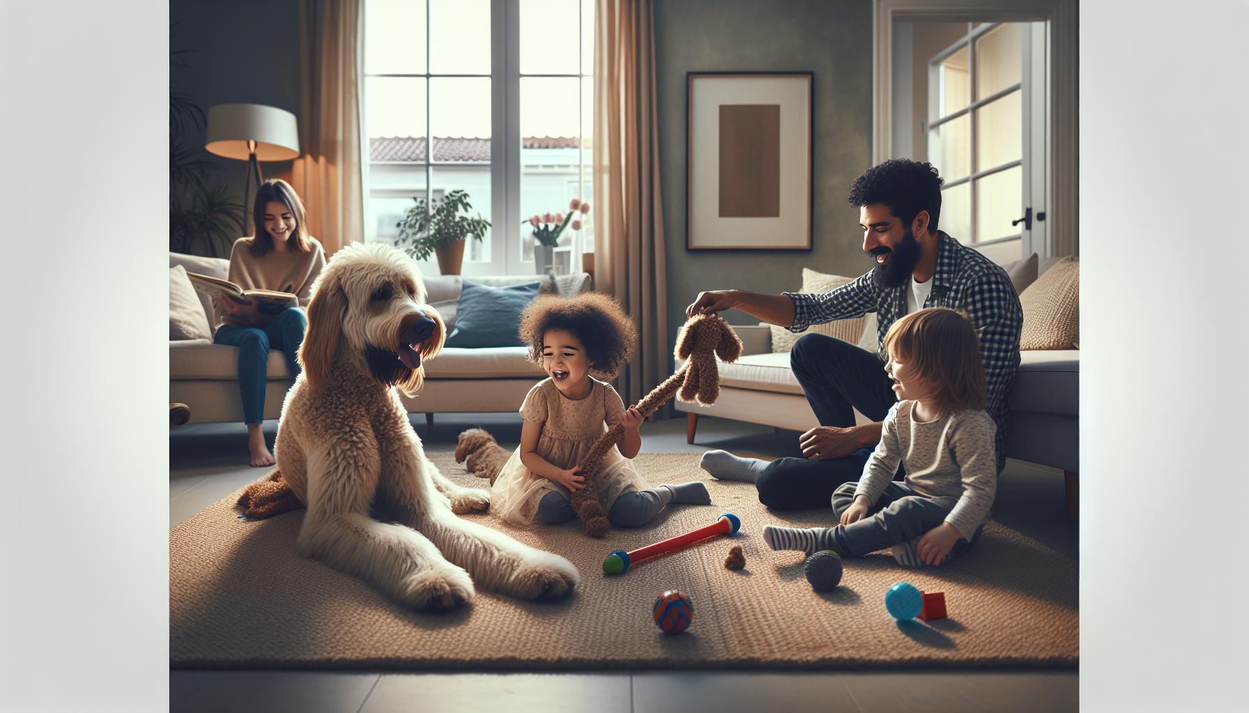 The Versatile Roles of Labradoodles in Families