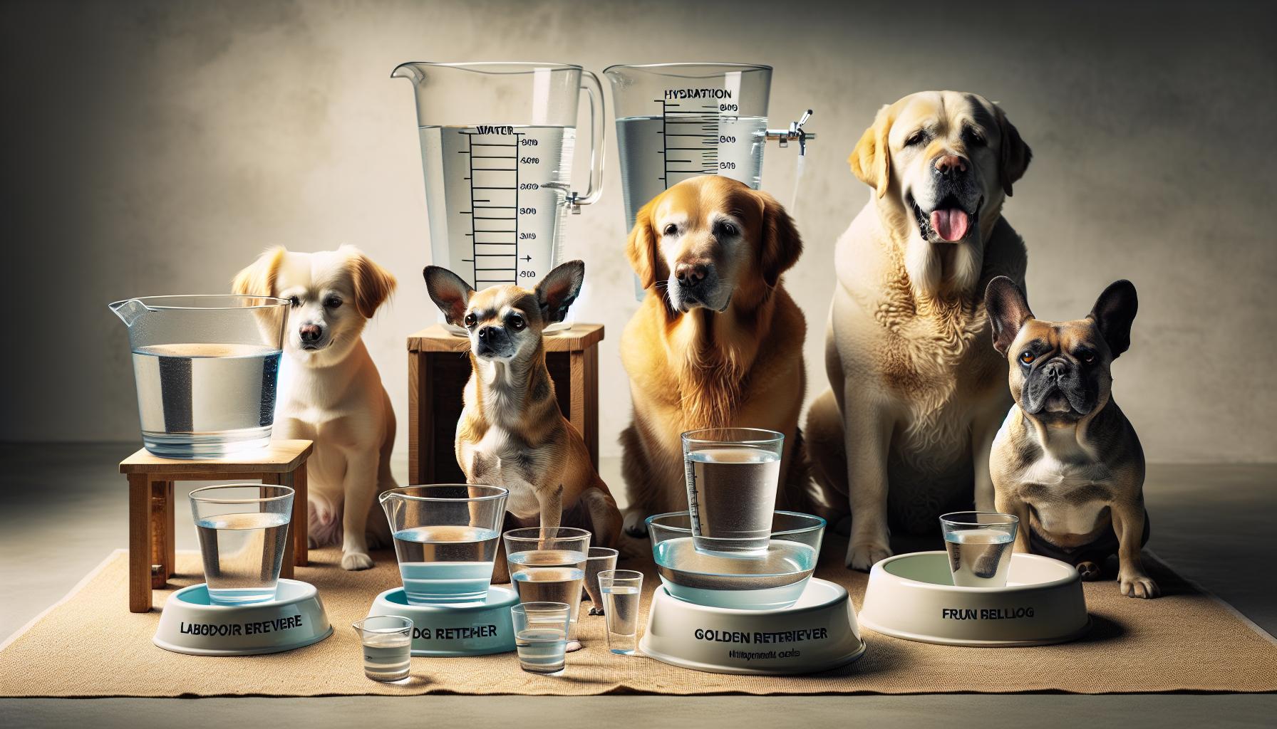 Water Requirements for Different Dog Breeds