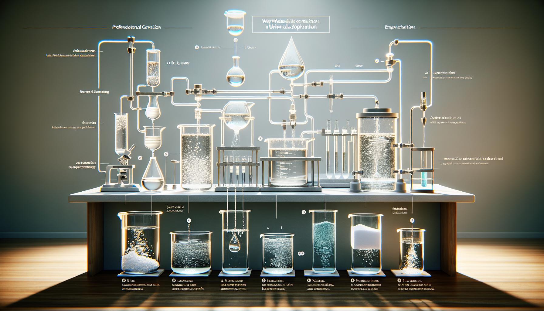 Why Water Is Effective for Separation