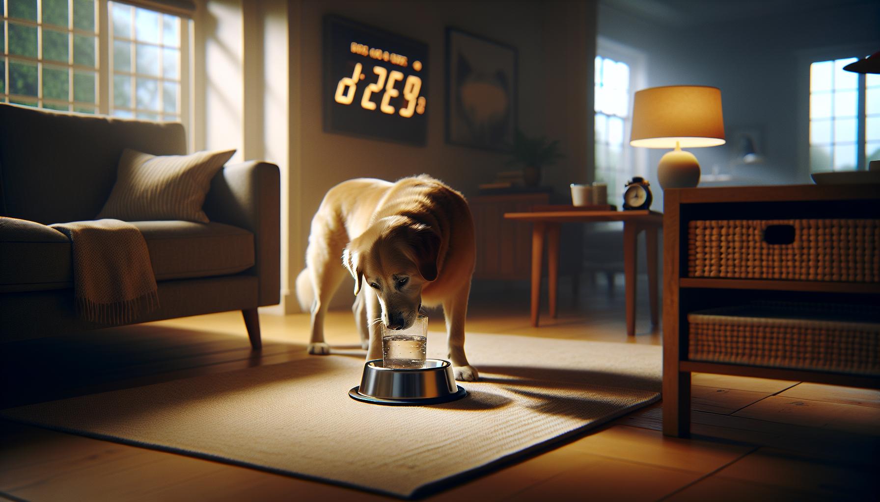 Why Your Dog Drinks Excessive Water at Night